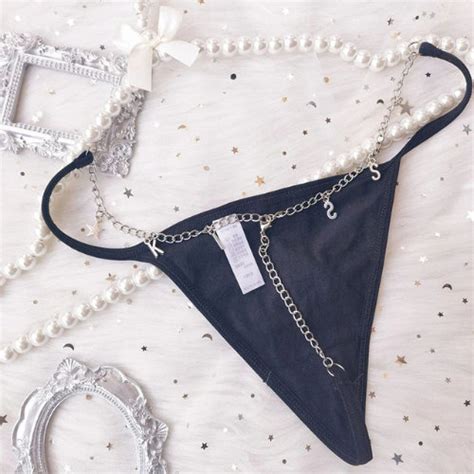 Thong Chain Custom Thong Bikini G Strings Bikini Chain Lingerie