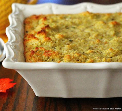 Southern Cornbread Dressing Melissassouthernstylekitchen