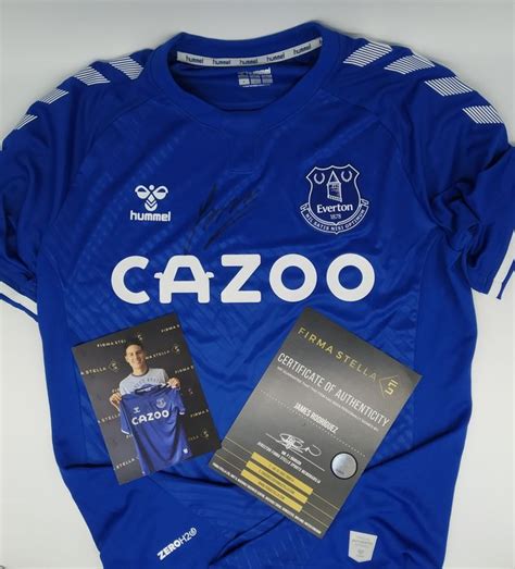 Everton FC - James Rodriguez - Signed Jersey with COA and - Catawiki