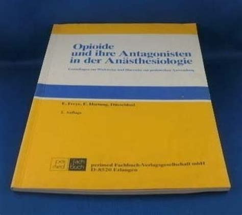 Buchlando Buchankauf Opioide Und Ihre Antagonisten In Der