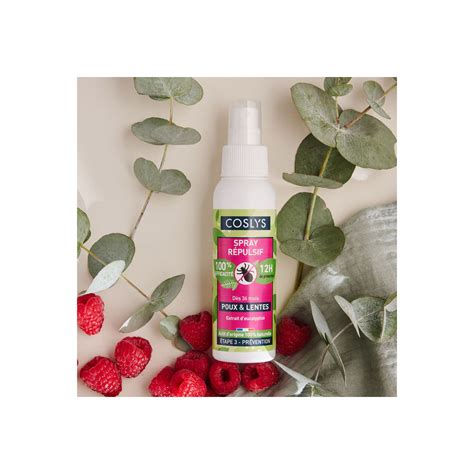 Spray répulsif poux 100ml Coslys