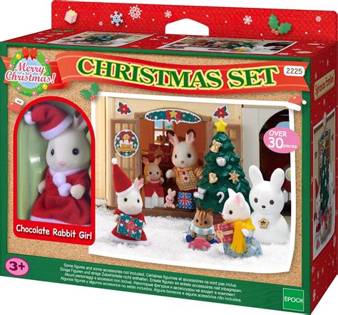 Sylvanian Families Christmas Set Amazon Co Uk Toys Games