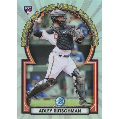 MLB 2023 Topps Chrome Single Card Prism Refractor Adley Rutschman 1