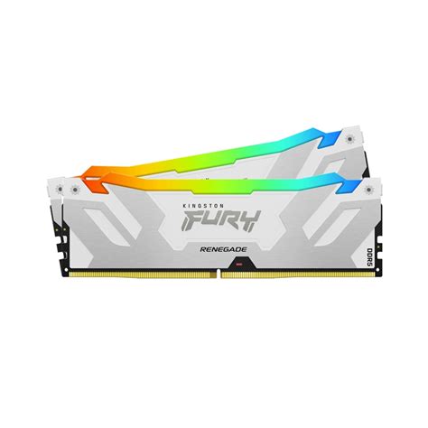 RAM DDR5(6400) 32GB (16GBX2) KINGSTON FURY RENEGADE RGB WHITE ...