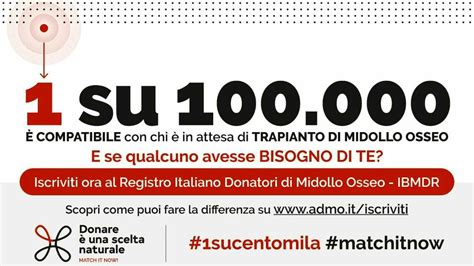 Settimana Nazionale Per La Donazione Di Midollo Osseo E Cellule