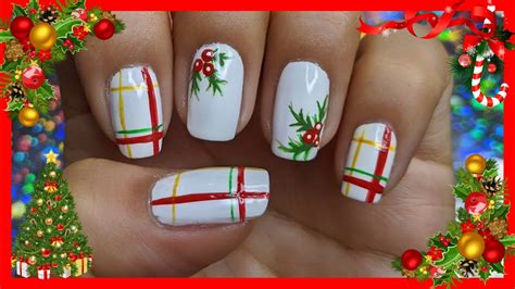 Aprender acerca 77 imagen como hacer uñas de navidad faciles Abzlocal mx