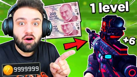 1 LEVEL HESABI 400TL İLE SIFIRDAN FULL DİZDİM ZULA YouTube