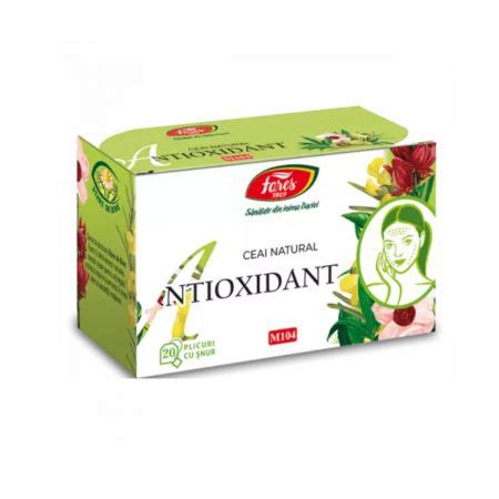 Ceai Antioxidant 20 Plicuri Fares Bebe Tei