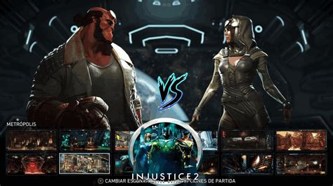 Injustice Hellboy Vs Enchantress Un Mal Se Acerca Youtube