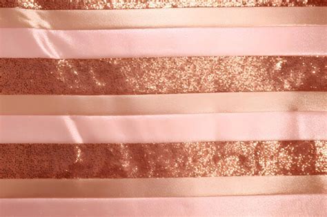 Premium Ai Image Rose Gold Stripes Glitter Background Sparkling