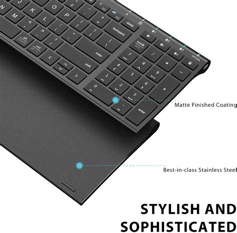 Buy IClever BK10 Bluetooth Keyboard Universal Wireless Keyboard USB C