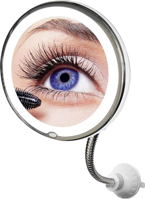 My Flexible Mirror 10x Vergrotende Make Up Spiegel Met Zuignap En LED