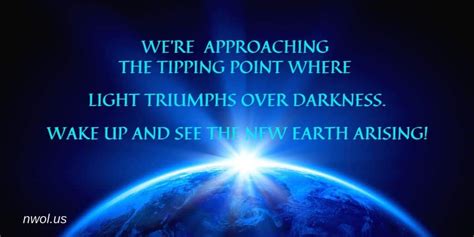 We are approaching the tipping point – New Waves of Light