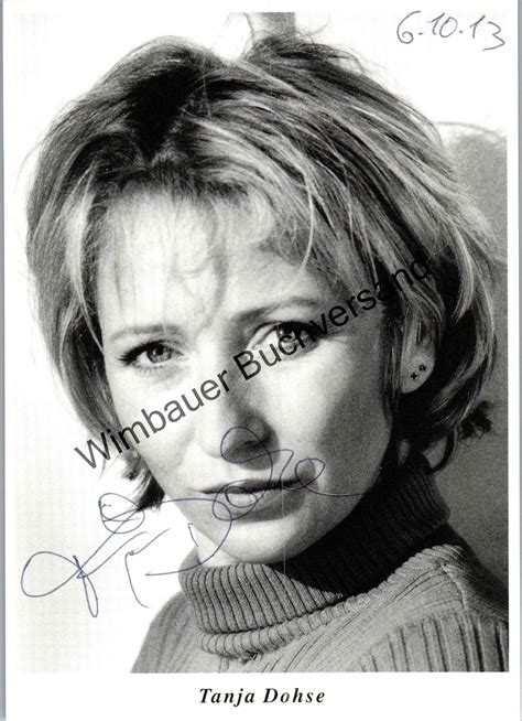 Original Autogramm Tanja Dohse Autograph Signiert Signed Signee By