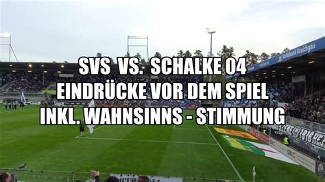 Sv Sandhausen Vs Schalke Mega Stimmung Vor Dem Spiel Blick Auf