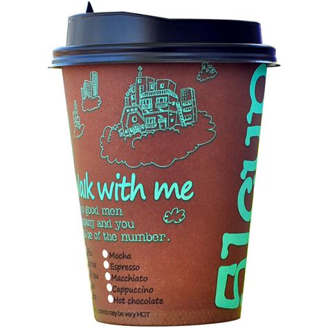 Custom Printed Biodegradable Paper Disposable Beverage Coffee To Go