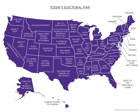 Today’s Electoral Map | The Nib