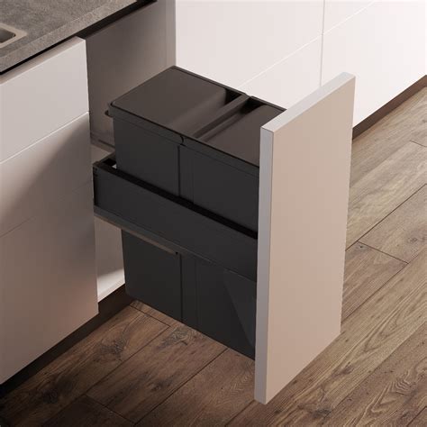 Gollinucci Linea 580 Plus Single Compartment 40l In Cupboard Bin 300mm