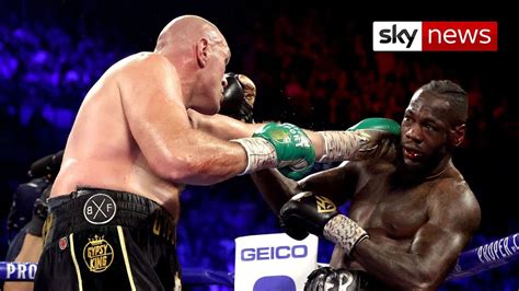 Tyson Fury Beats Deontay Wilder In Heavyweight Rematch Youtube