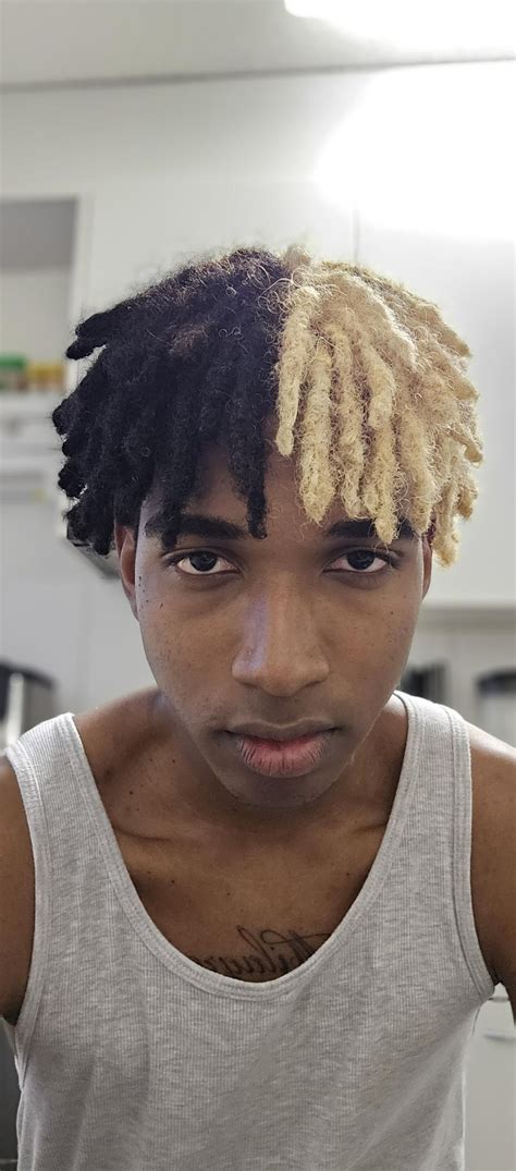 Got My Blonde Side Lighter Before After R Xxxtentacion