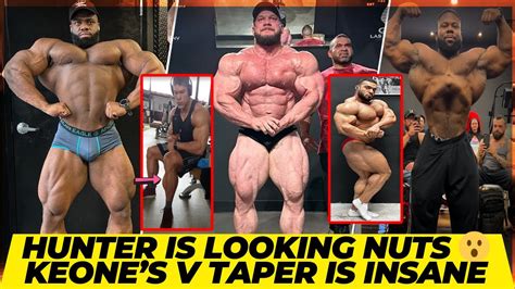 Hunter Labrada Is Looking Nuts Keone S Insane V Taper In Off Season