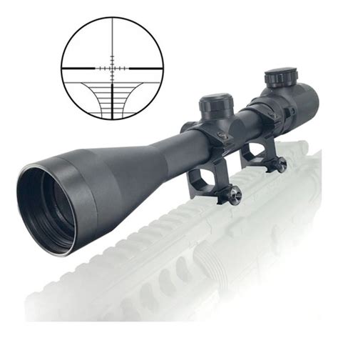 Mira Telescopica 3 9x40 Mira Para Rifles Pcp Riel 20mm Luz Cuotas Sin