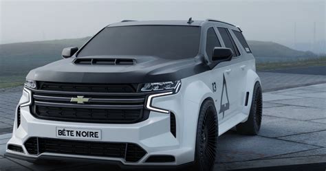 New Chevrolet Tahoe Erebus Custom Wide Body Kit By B Te Noire