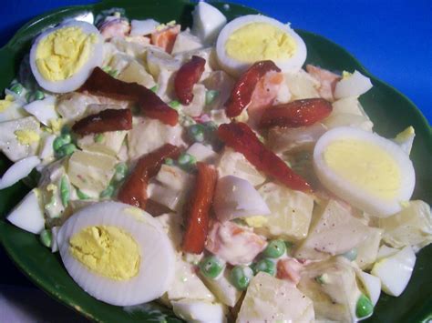 Ensaladilla Rusa Spanish Potato Salad Recipe Food