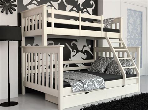 Кровать двухъярусная Скандинавия 90 и 140 Мебигранд • KOMOD-BC