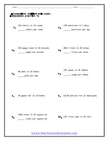 Unit Rates Worksheets Worksheets Library