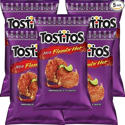 Tostitos Flamin Hot Spicy Chips Bulk Pack Of Bags Walmart