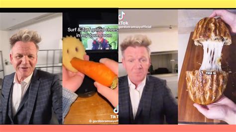 Gordon Ramsay Reacts To Tiktok Cooking Videos Tiktok Compilation