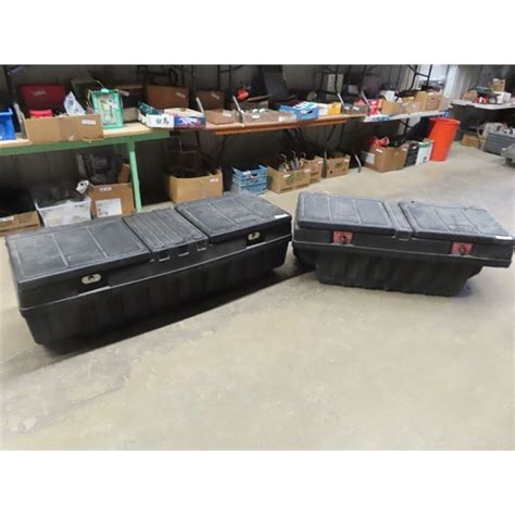 2 Poly Truck Tool Boxes - McSherry Auction Service Ltd.