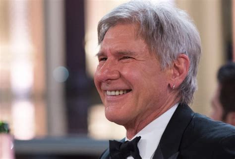 Harrison's ear jewelry looking sweet in action : harrisonfordsearring