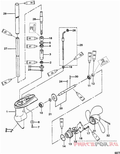 A Visual Guide to Understanding Mercury Outboard Lower Unit Parts