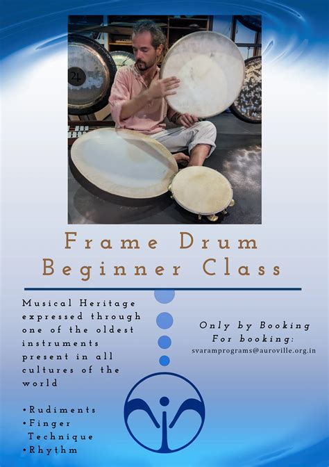 Frame Drum – Beginner Class – SVARAM