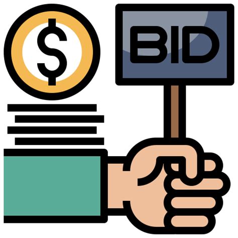 Bid Free Business And Finance Icons