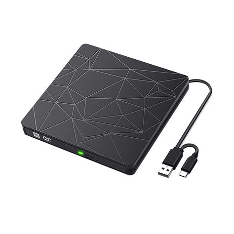 External DVD CD Drive External CD-ROM Burner DVD CD-ROM - Walmart.com