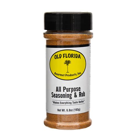 Original All Purpose Seasoning And Rub Old Florida Gourmet Products