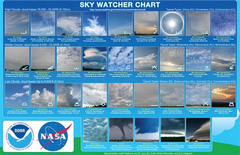 Infographic Cloud Identification And Weather Prediction