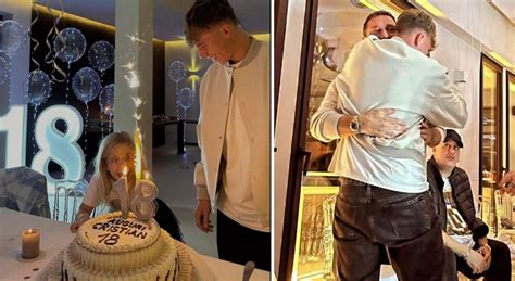 Cristian Totti compleanno bis a casa di papà Francesco e Noemi Bocchi