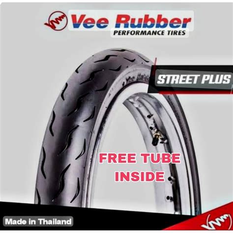 Vee Rubber Vrm 329 Street Plus 459017 Free Tube Inside Shopee