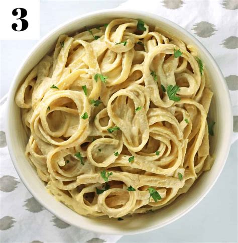 Creamy Vegan Cashew Alfredo Sauce VNutrition And Wellness