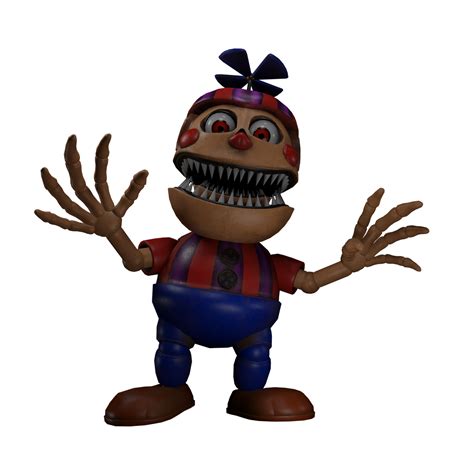 Nightmare Bb Render By Fnaf Busters On Deviantart