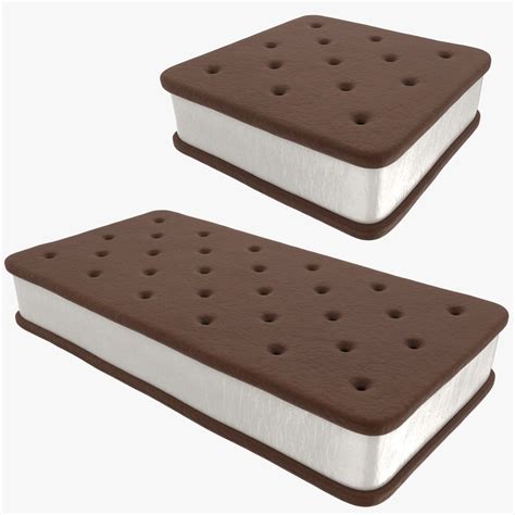 Ice Cream Sandwich 02 Modelo 3d 19 Max Fbx Obj 3ds Free3d