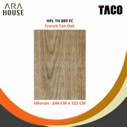 Jual Taco Hpl Th Fc French Tan Oak Jakarta Pusat Prima