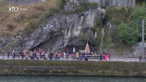 Chapelet du 3 janvier 2023 à Lourdes YouTube