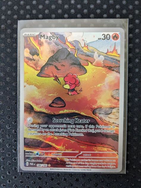 Pokémon Paradox Rift Magby 186 182 EN Kaufen auf Ricardo