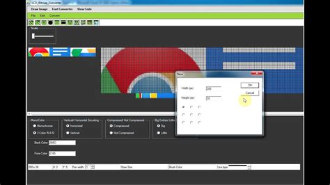 How To Convert Bitmap To C Array Or HEX For LCD YouTube