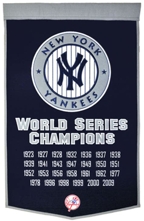 New York Yankees Championships Banner